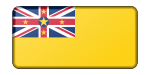 Niue flag (bevelled)